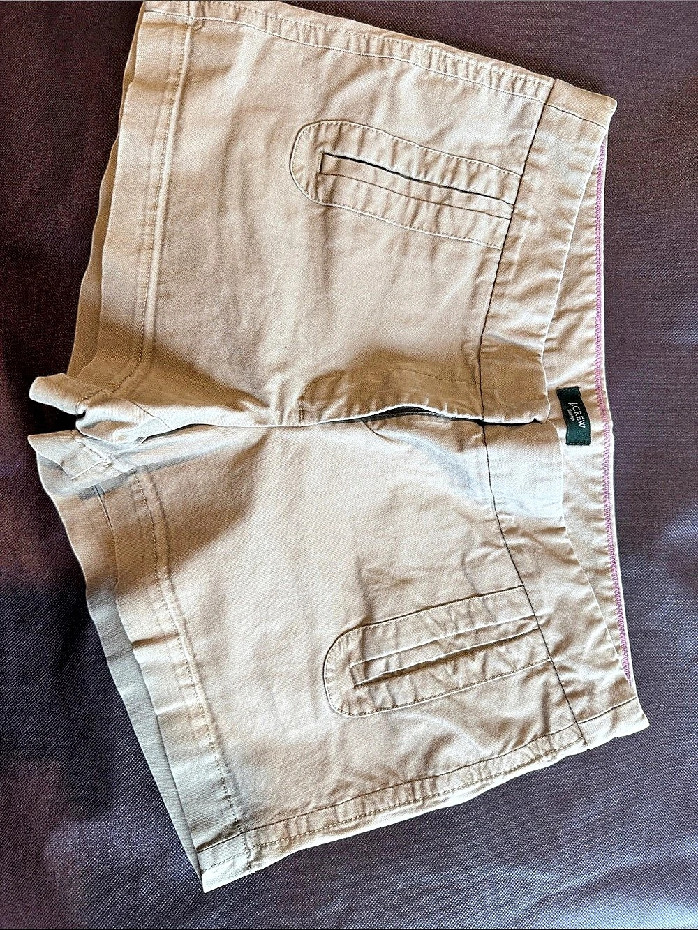 J.Crew Women's Cargo Shorts in Beige Size 8